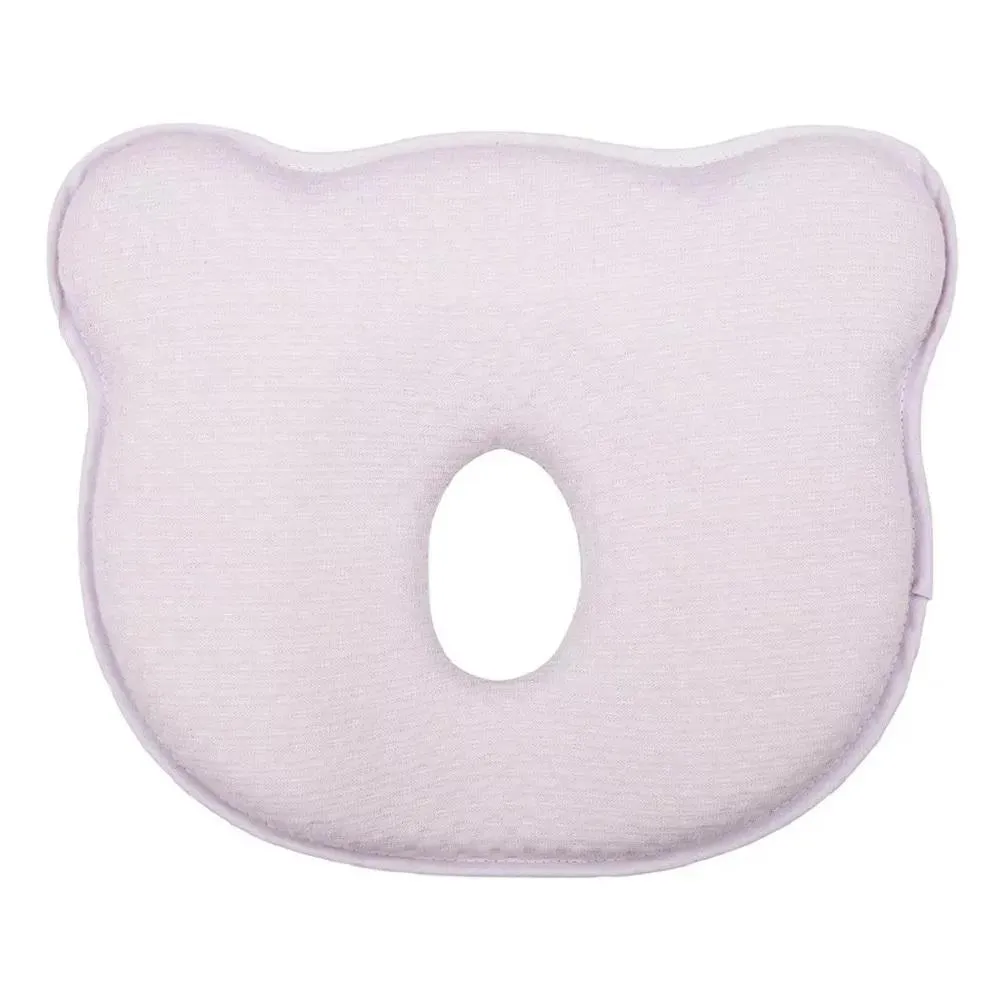 Travesseiro Anatômico Viscoelástico Urso Rosa +0M Buba