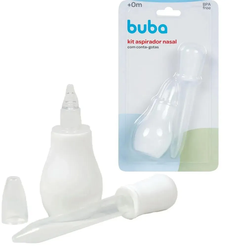 Aspirador Nasal + Conta Gotas Buba