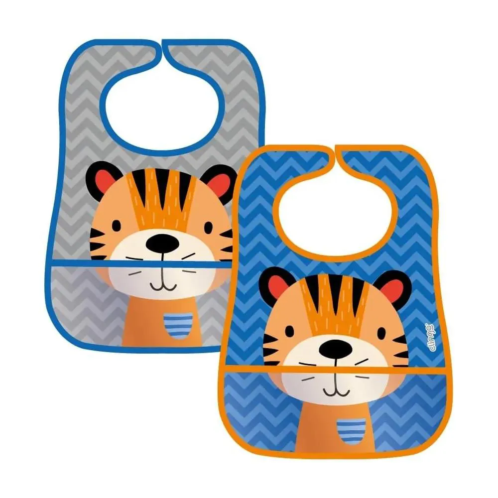 Babador Impermeável Tigre 2Und Clingo