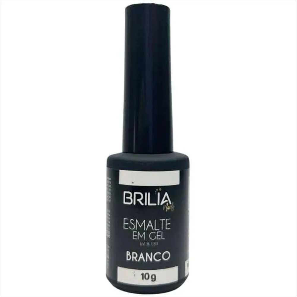 Brilia Nail Esmalte Essencial Branco 10G