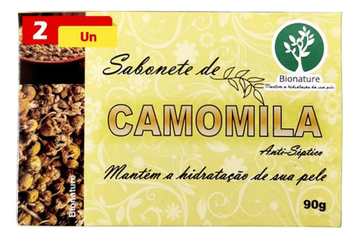 Kit 2 Sabonete de Camomila 90g - Bionature