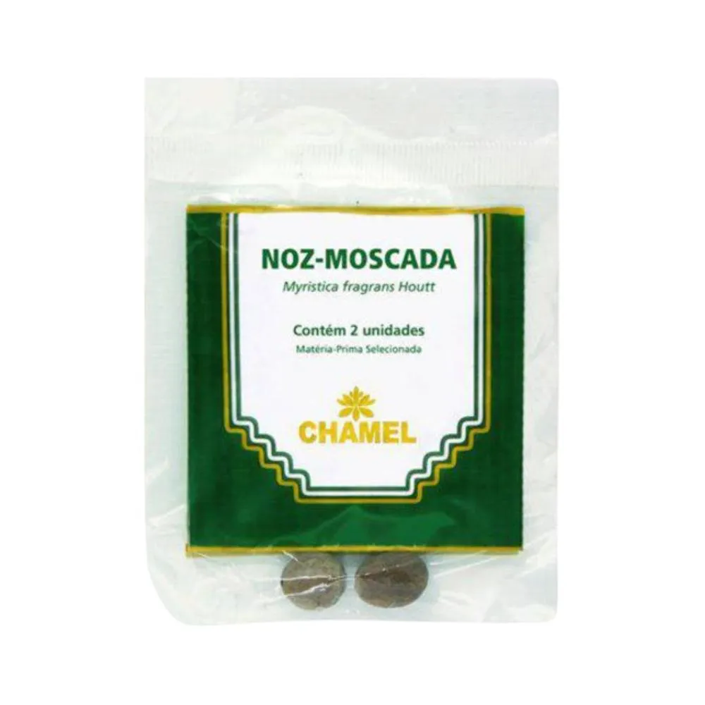 Pacote Noz Moscada Bola 2 Un - Chamel