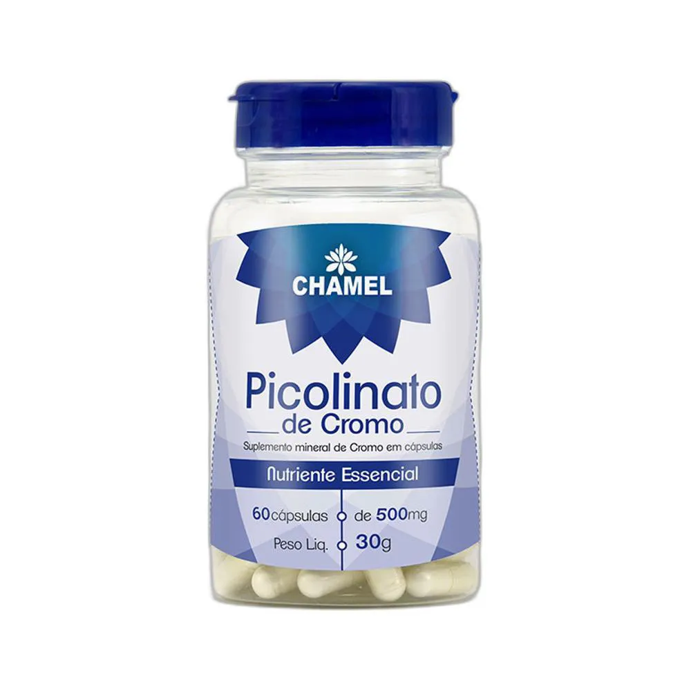Vitamina Picolinato de Cromo 60 Cps - Chamel