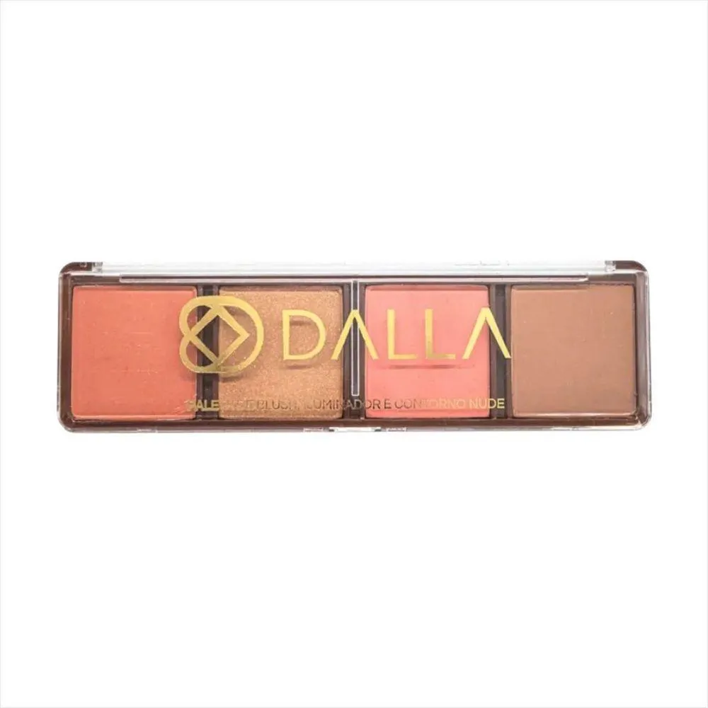 Dalla Paleta Blush Iluminador e Contorno Nude 14G