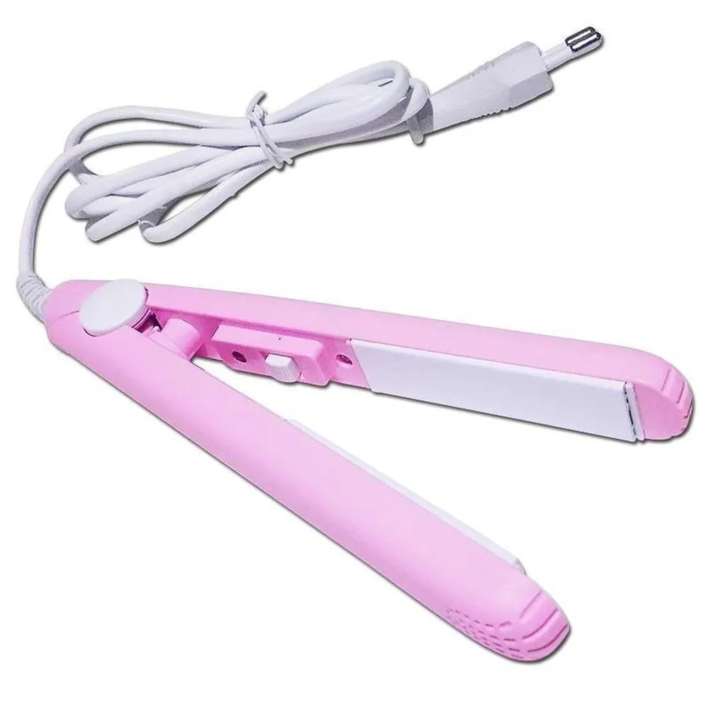 Mini Chapinha Portátil - Rosa Bivolt