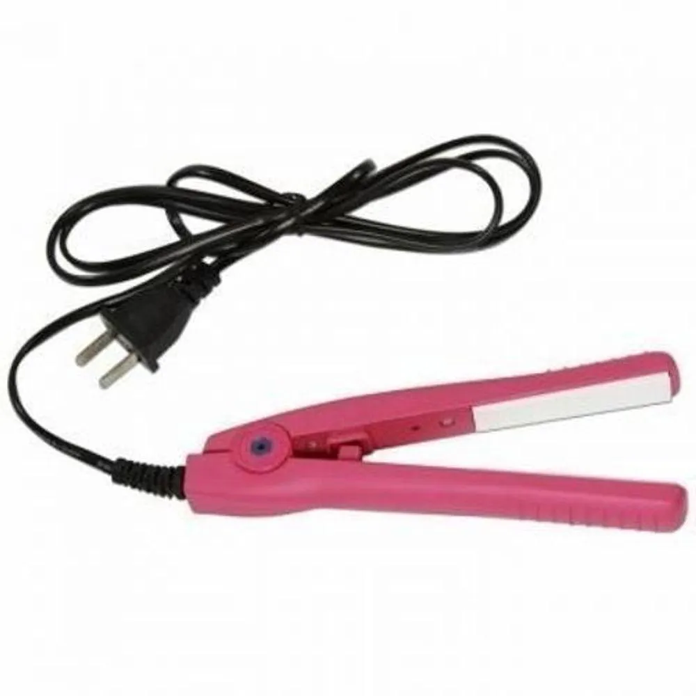 Mini Chapinha Prancha Portátil Alisa e Ondula Viajem - Roxo Bivolt