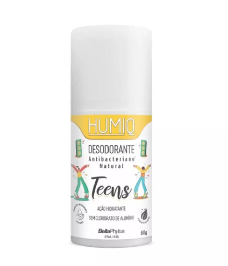 Humiq Teens Desodorante Natural Bellaphytus 60G