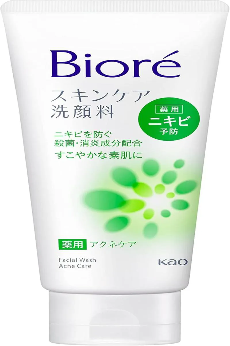 Sabonete de Limpeza Facial Bioré - Skincare Wash Acne Care - 130G