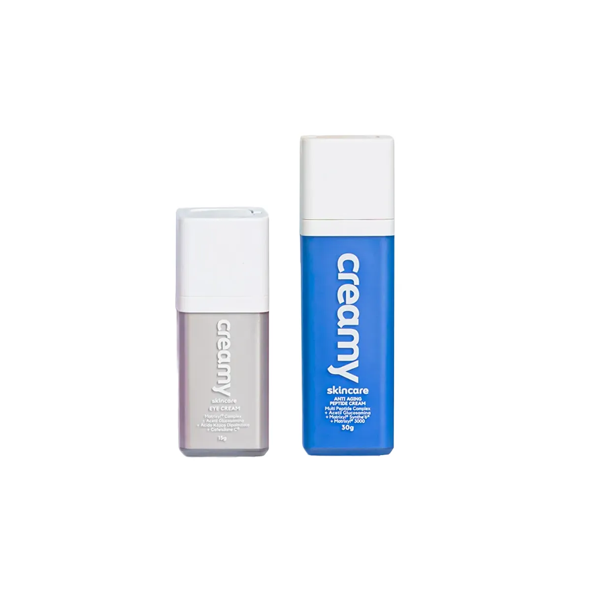 Kit Facial Creamy Skincare Creme para Área dos Olhos 15g + Creme Firmador Antissinais 30g