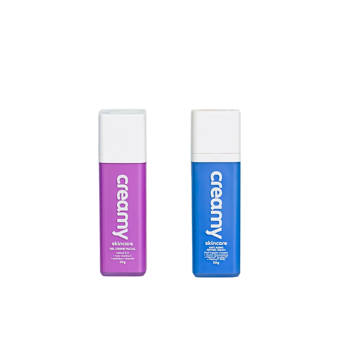 Kit Facial Creamy Gel Creme 30g + Creme Firmador Peptide 30g