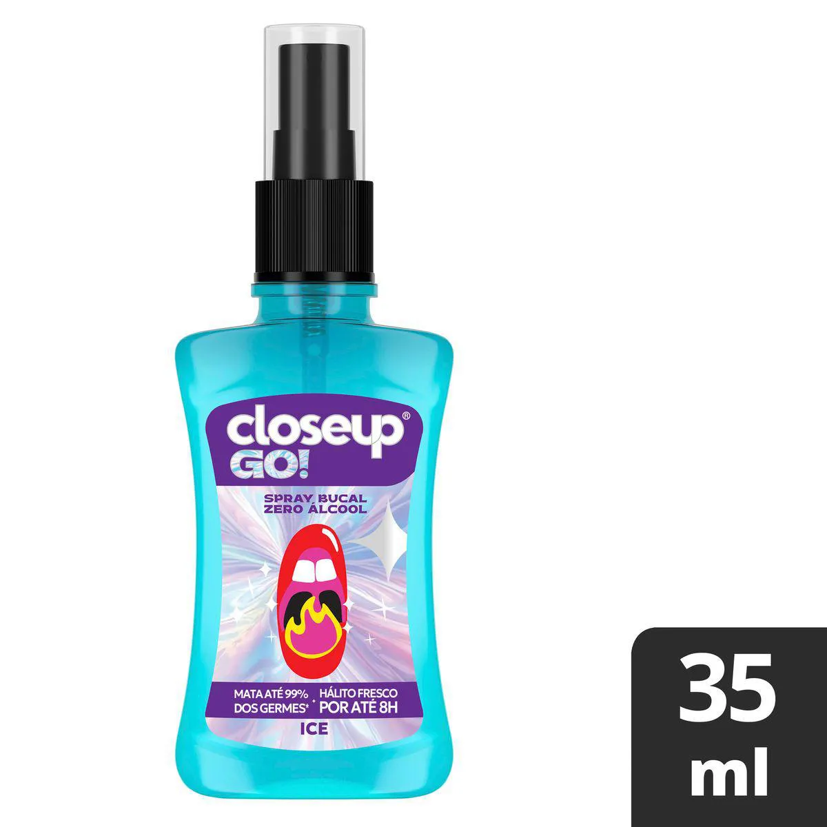 Spray Bucal Closeup Go! Ice Zero Álcool 35ml