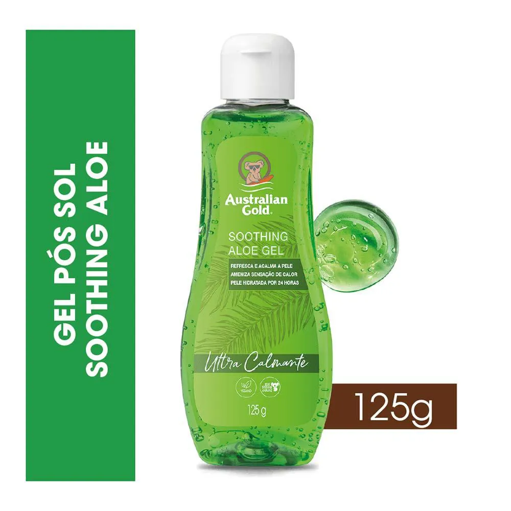Gel Hidratante Pós Sol Australian Gold Shoothing Aloe 125g