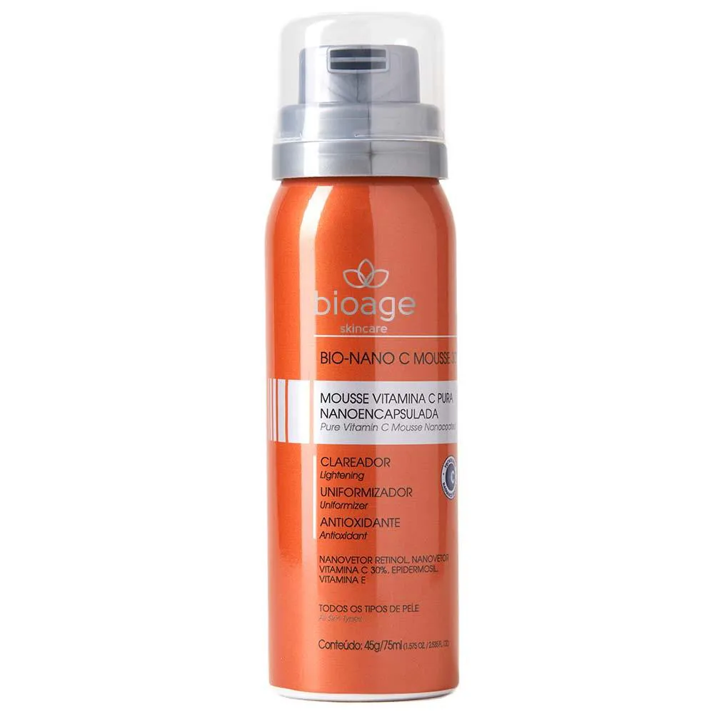 Sérum Hidratante Bioage Mousse com Vitamina C 75ml
