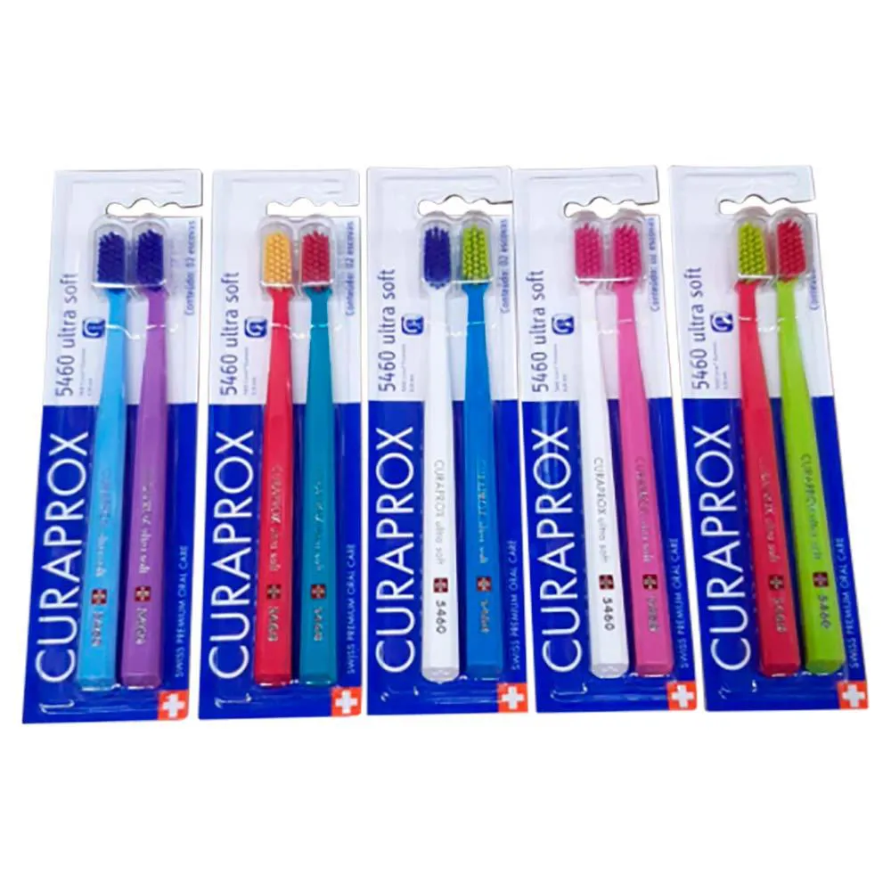 Ultra Soft Duo Especial Edition Cs5460D Cores Sortidas Curaprox - Escova Dental 2 UN