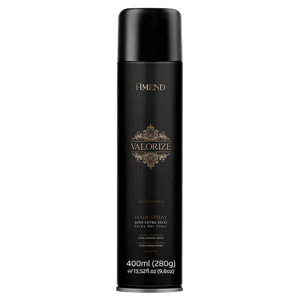 Amend Hair Spray Ultraforte Valorize Spray de Fixação 400ml