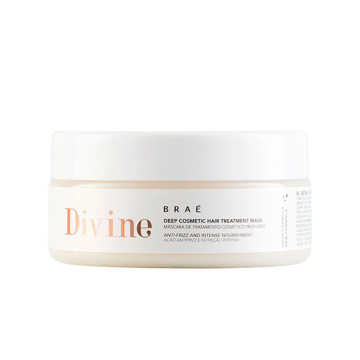 Máscara Capilar Anti-Frizz Braé Divine 200g