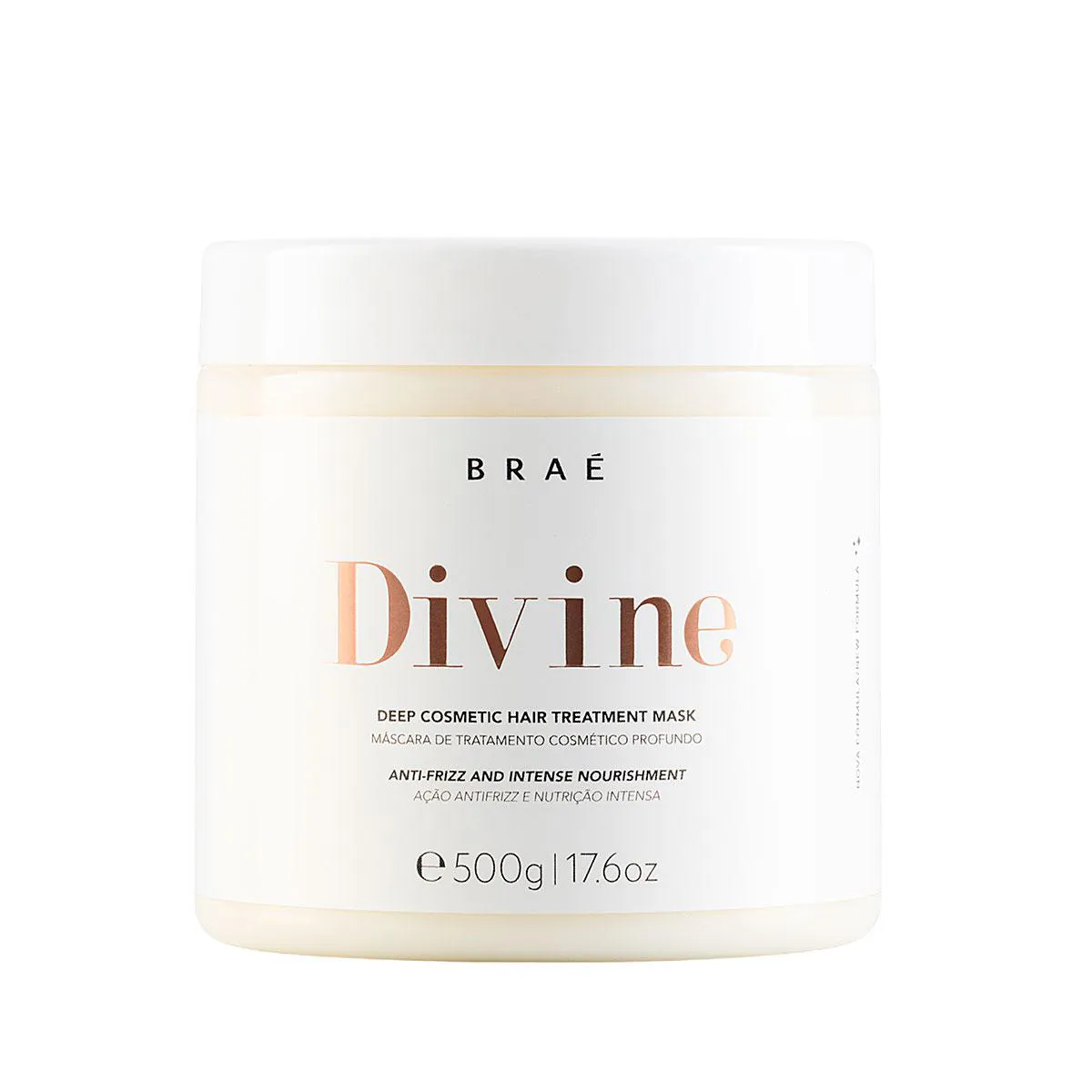 Máscara Capilar Anti-Frizz Braé Divine 500g
