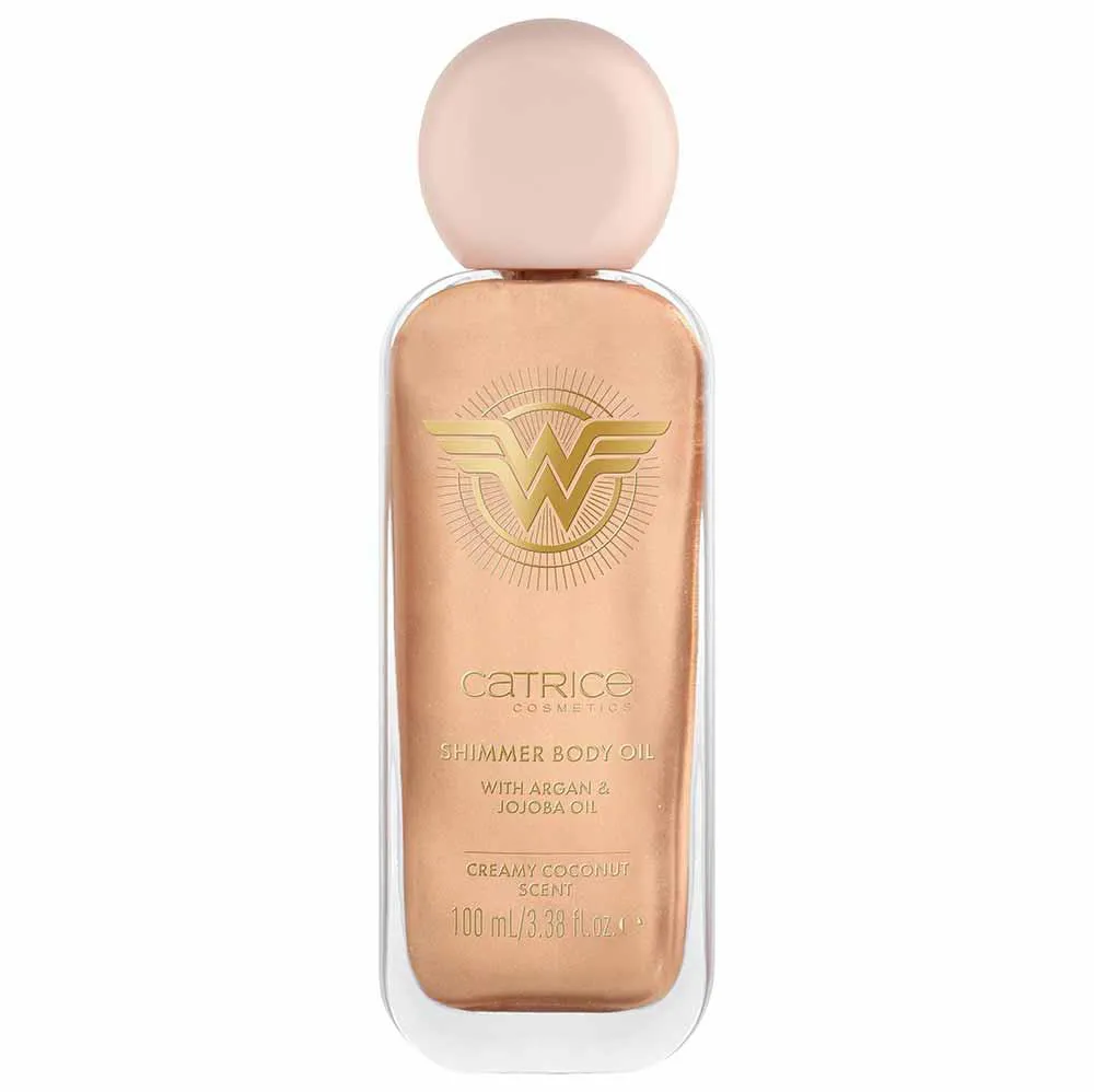 Óleo Corporal com Brilho Catrice Mulher Maravilha 100ml