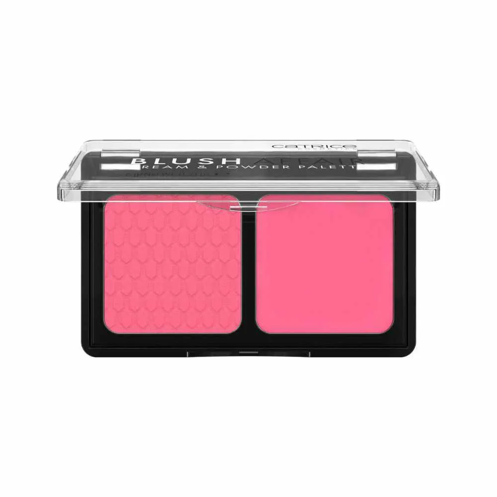 Paleta de Blush Creme e Pó Catrice Blush Affair 020 Pleasing Pink