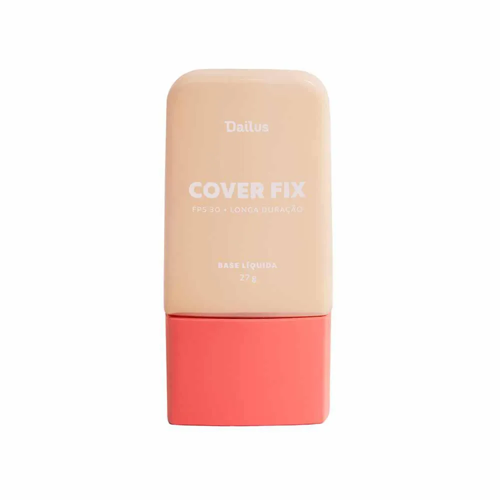 Base Líquida Dailus Cover Fix Fps 30 D2claro