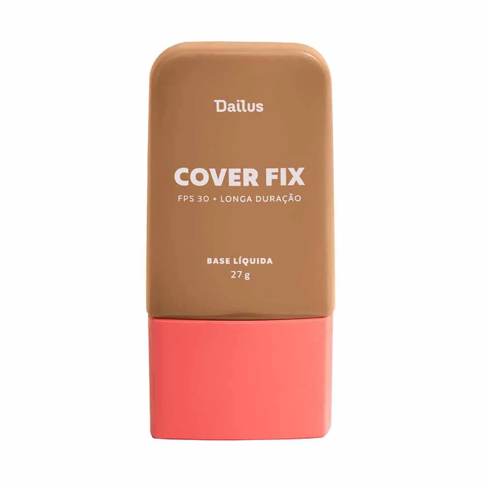 Base Líquida Dailus Cover Fix Fps 30 D8médio