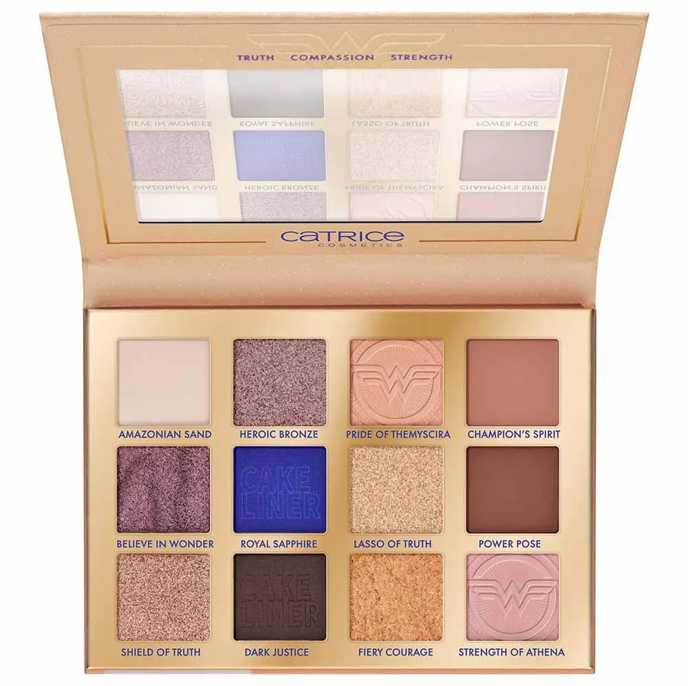 Paleta de Sombras Catrice Mulher Maravilha 15,5G 010 Wonder Woman Story