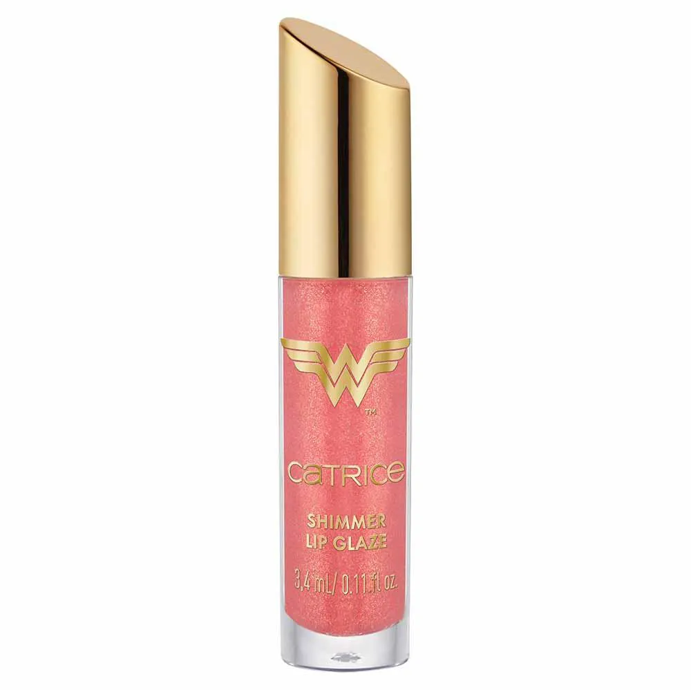 Gloss Labial Catrice Mulher Maravilha 3,4Ml 020 Brave AND Powerful