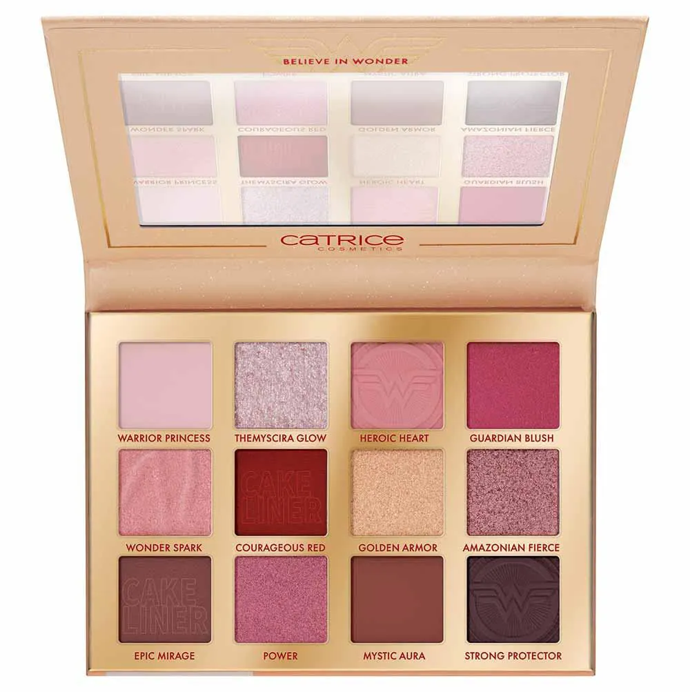 Paleta de Sombras Catrice Mulher Maravilha 15,5G 020 Amazonian Warrior