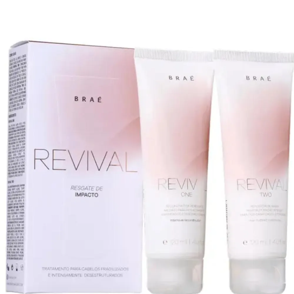 Brae - Revival - Kit Resgate de Impacto - 2 Passos (2X120Ml)