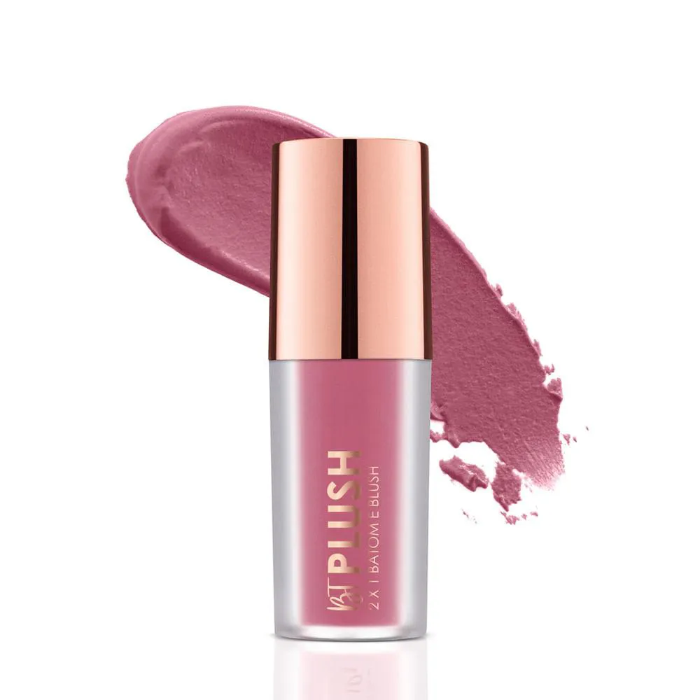 Batom e Blush Bt Plush - Bruna Tavares Mauve