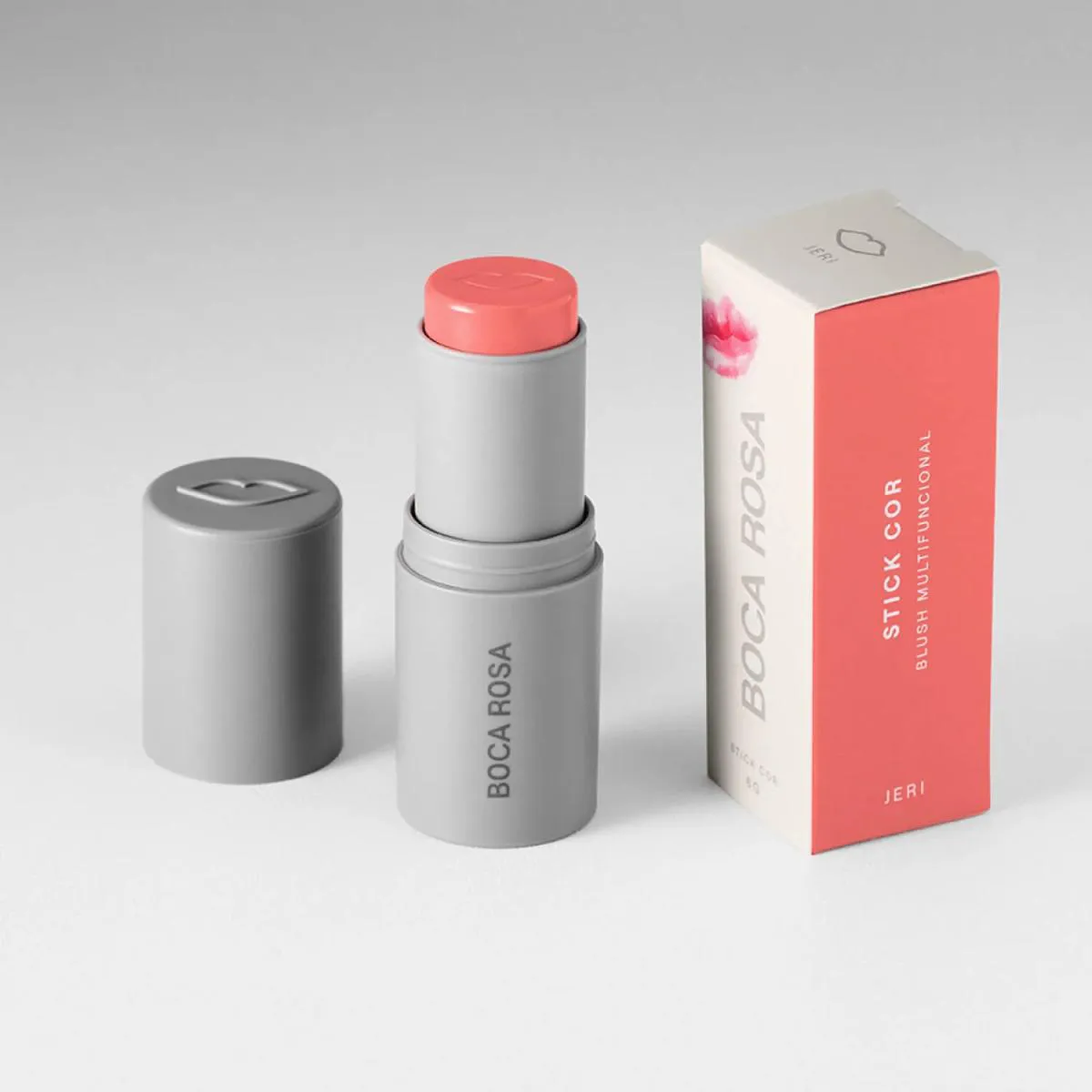 Blush Stick Multifuncional Boca Rosa 6G Jeri