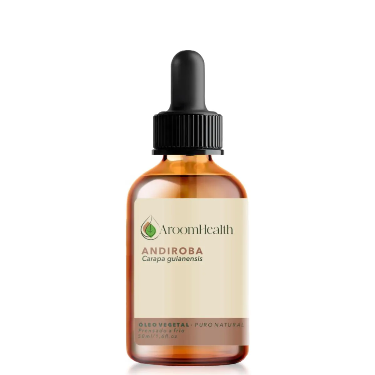Óleo Vegetal Puro Natural de Andiroba - 50 Ml