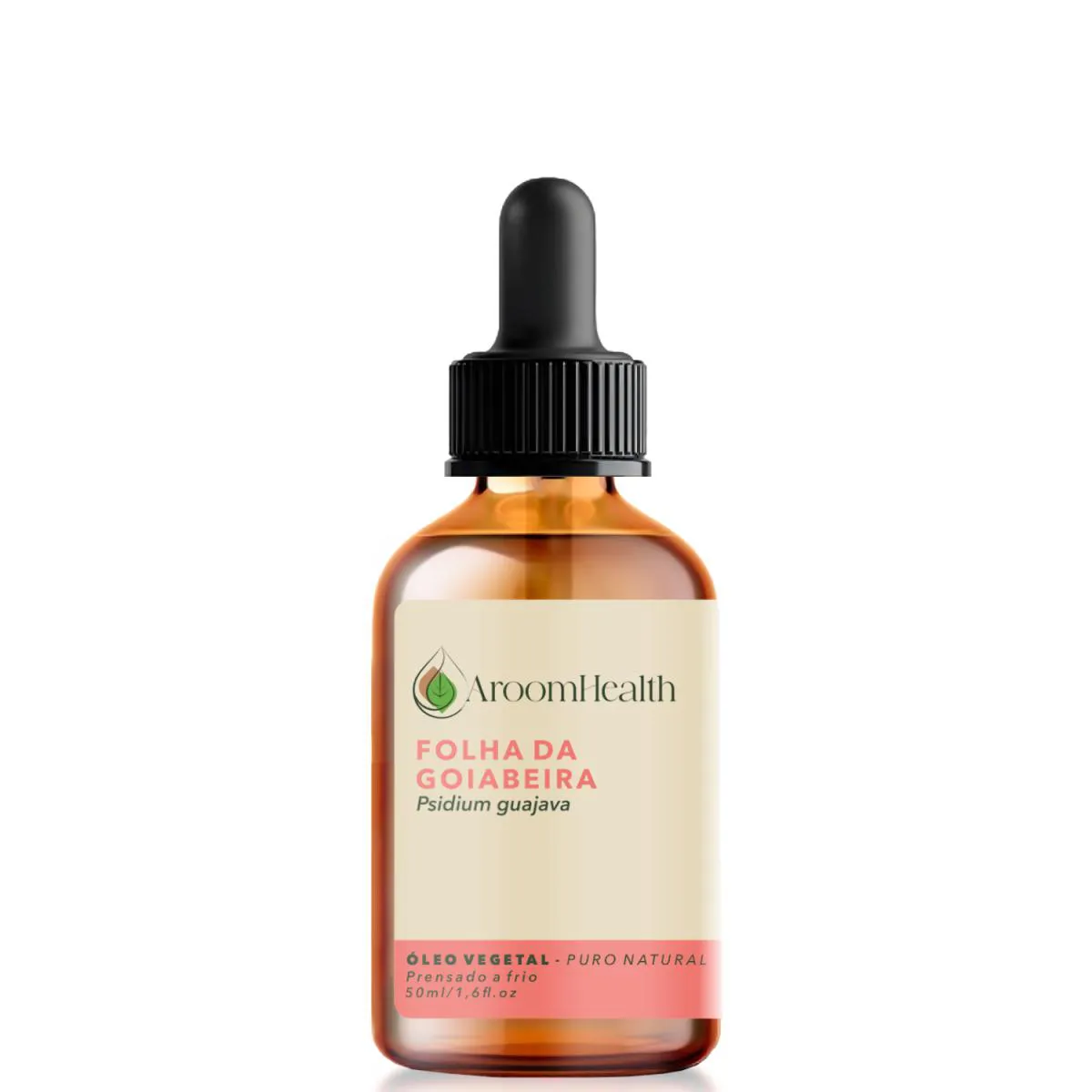 Óleo Vegetal Puro Natural de Folha da Goiabeira - 50ml