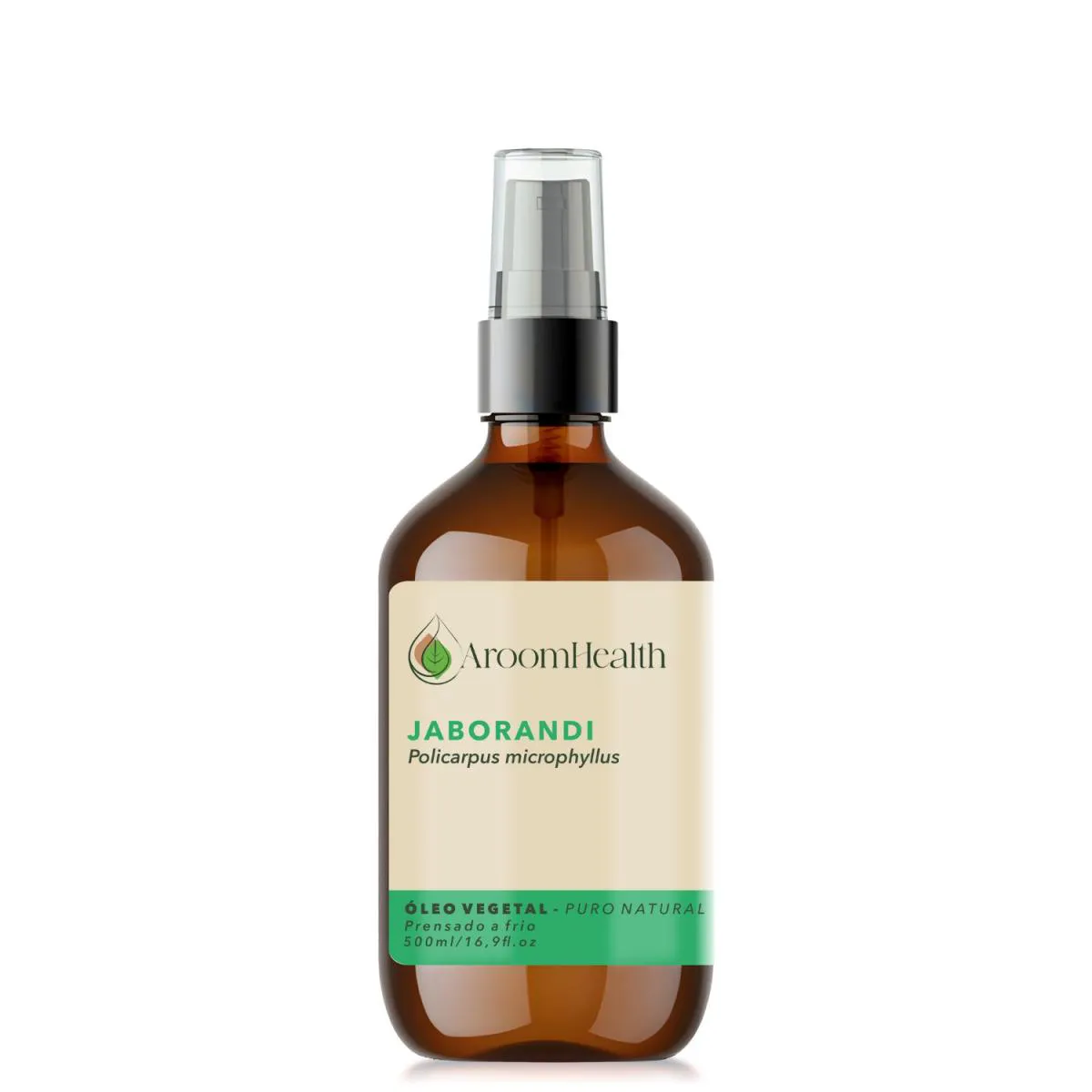 Óleo Vegetal Puro Natural de Jaborandi - 500 Ml