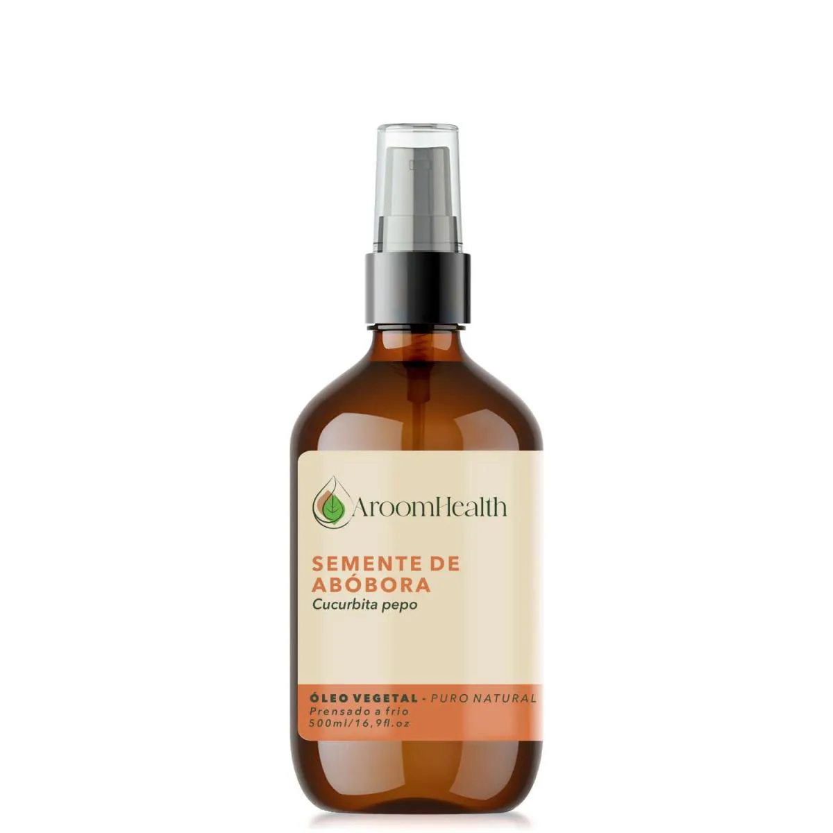 Óleo Vegetal Puro Natural de Semente de Abóbora - 500 Ml