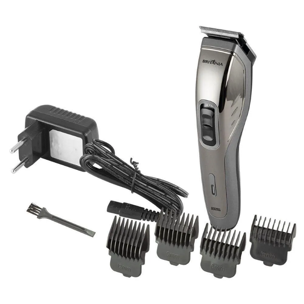 Máquina de Cortar Cabelo Bcr20Sg Britânia sem Fio Bivolt