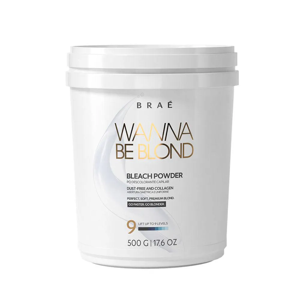 Descolorante em Pó Braé Wanna Be Blond 500g