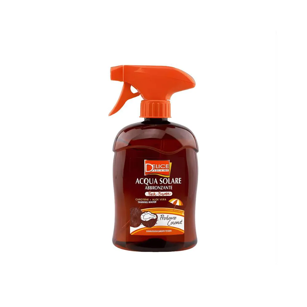 Delice Solaire Acqua Solare Bronzeador Coconut - Água Bronzeadora 500Ml