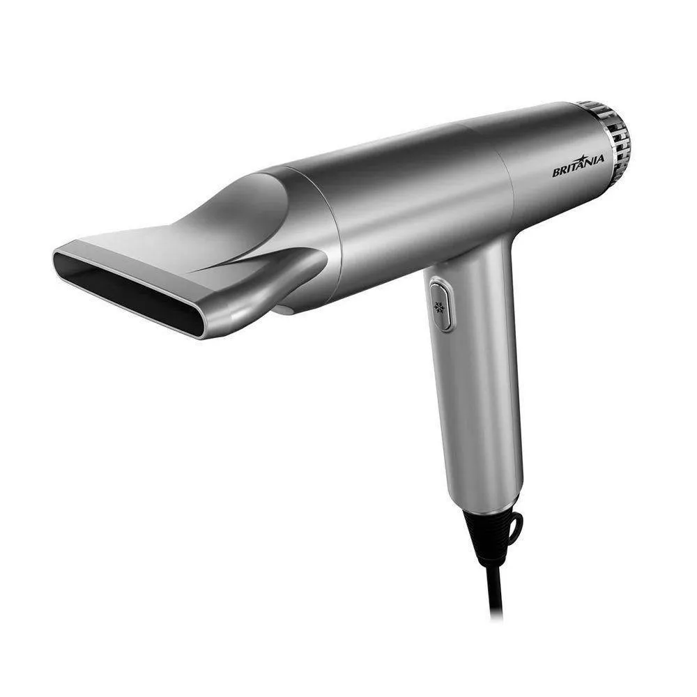 Secador de Cabelos Britânia Bsc3400 1600W Cinza - 110V