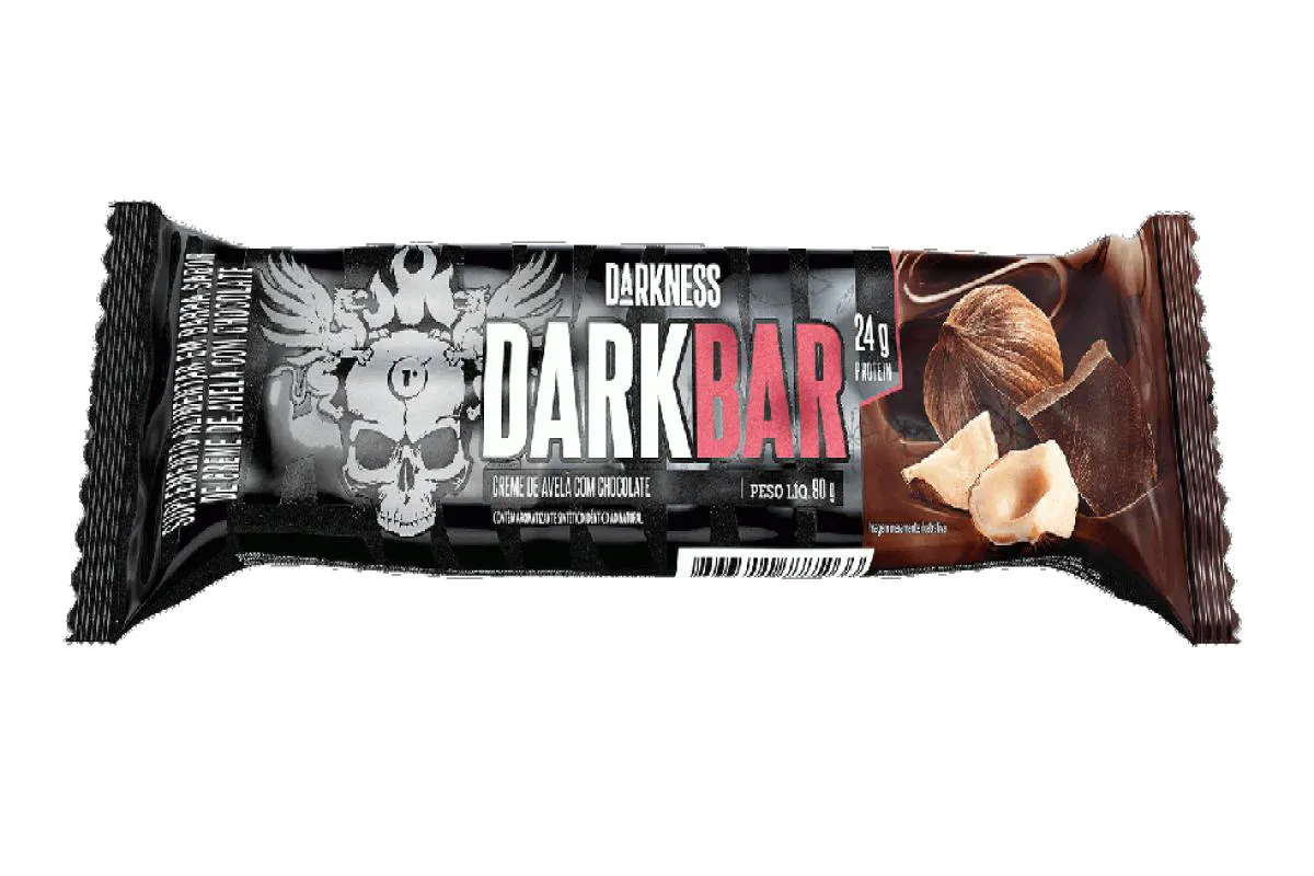 Dark Bar (90G) - Sabor: Creme de Avelã C/ Chocolate