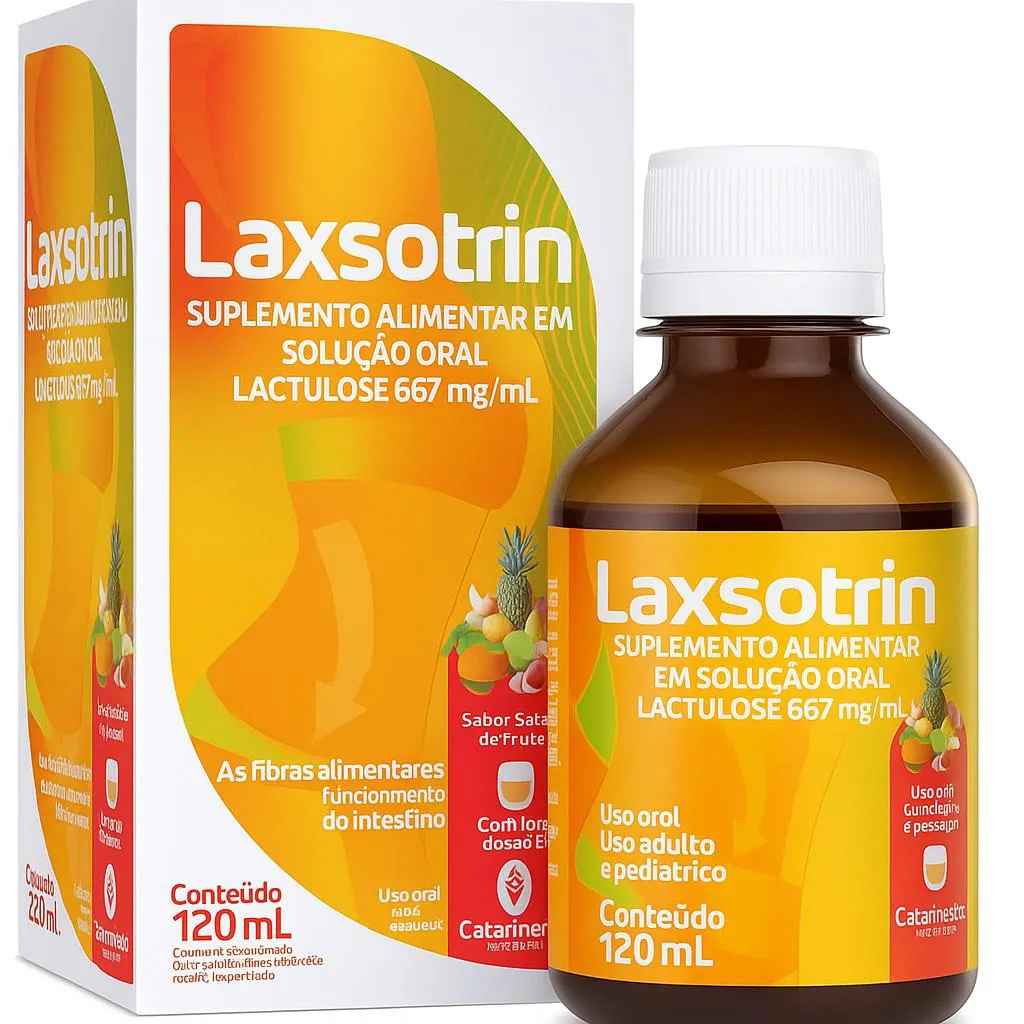 Laxsotrin Catarinense Lactulose Salada de Frutas 120Ml