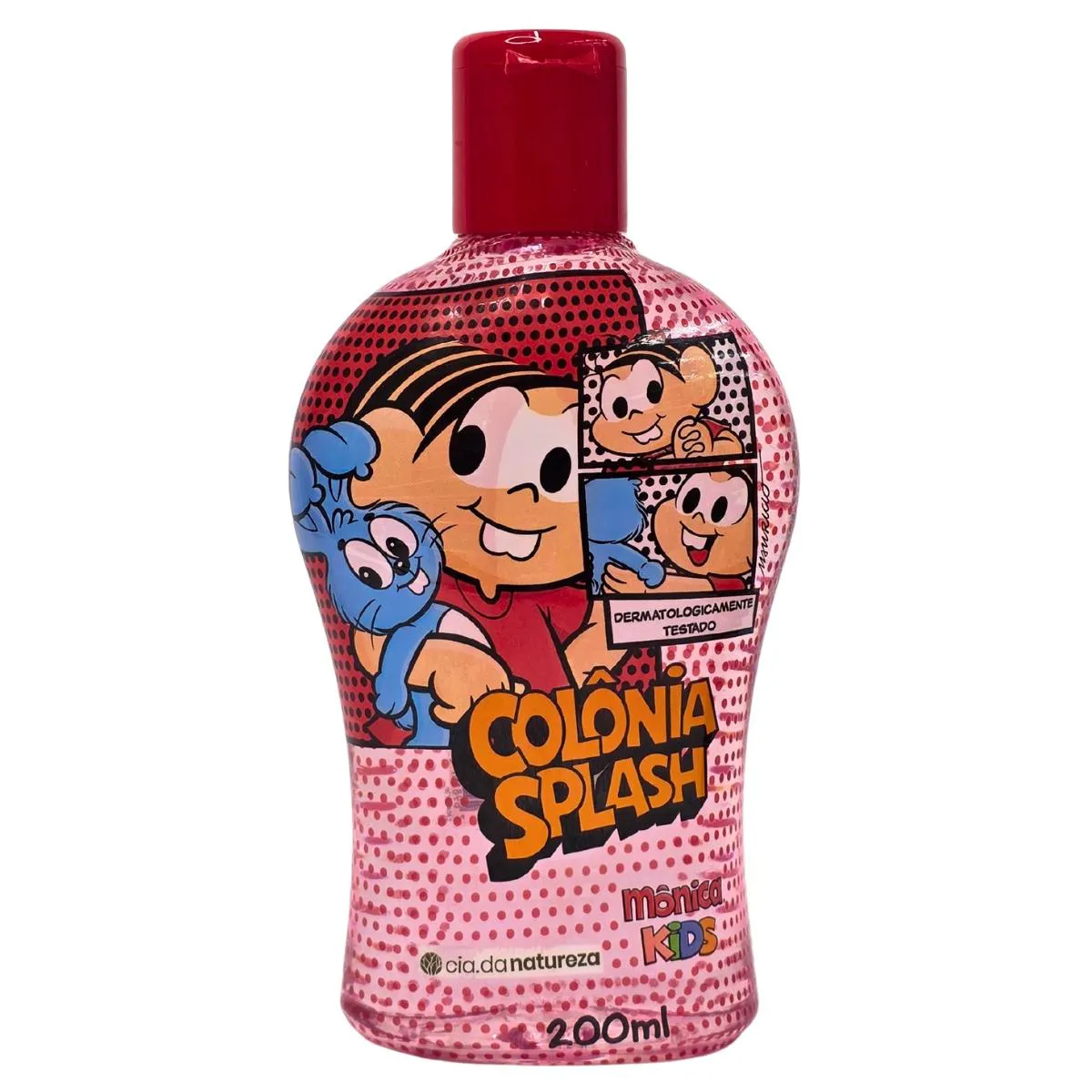 Colônia Splash Mônica Kids Cia. da Natureza 200Ml