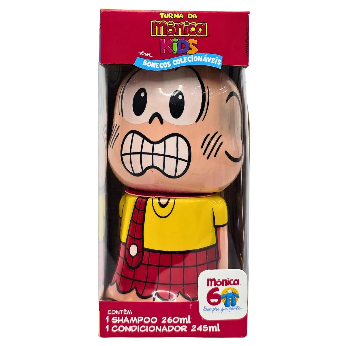 Shampoo 260Ml + Condicionador 245Ml Cascão Turma da Mônica Kids em Bonecos Colecionáveis Cia. da Natureza