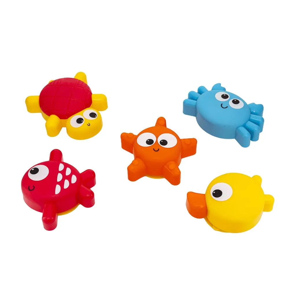 Brinquedo para Banho com Ventosa Amigos Marinhos - Buba