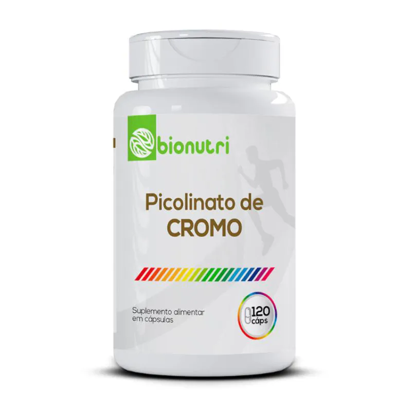 Picolinato de Cromo 160Mg 120 Capsulas - Bionutri