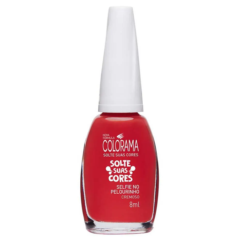 Esmalte Cremoso Colorama Coleção - Solte Suas Cores Selfie NO Pelourinho