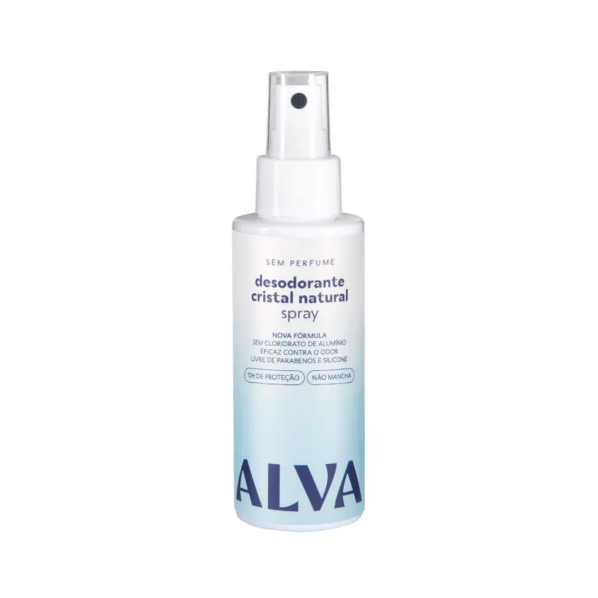 Desodorante Spray Cristal sem Fragrância Vegano 120Ml Alva