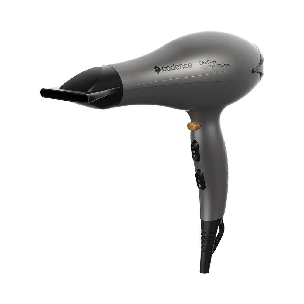 Secador de Cabelo Cadence Carbon Hair Titanium 1900W 127V