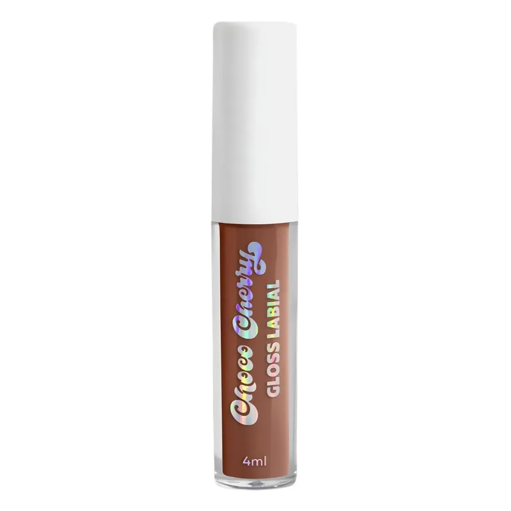 Gloss Labial Dailus Choco Cherry com Cheirinho Mocha Mousse