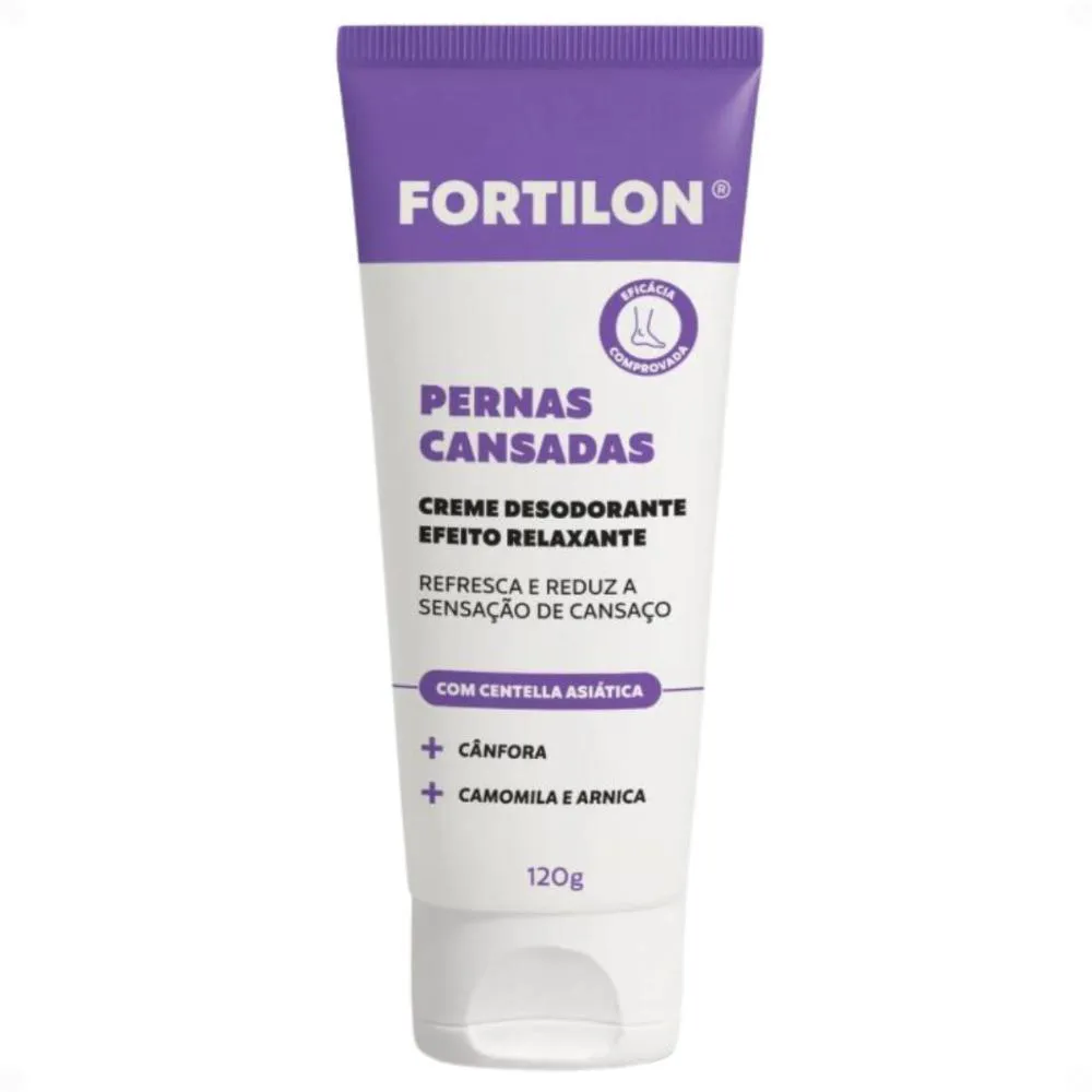 Creme Desodorante Dailus Fortilon Efeito Relaxante Pernas Cansadas 120G